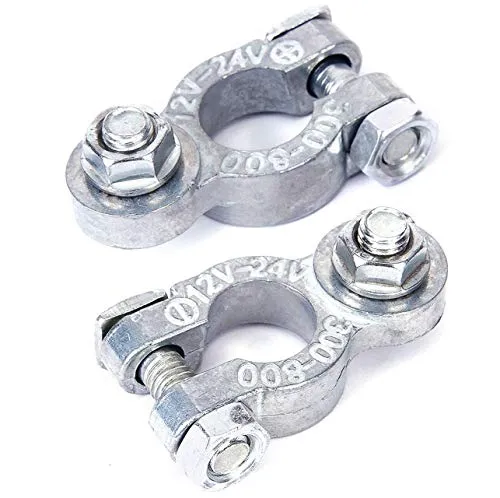 Stück Autobatterie-klemme M8 Anschlussklemmen Für Auto Batterie Batterieklemme Polklemmen 2