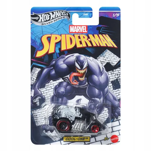 HOT WHEELS SILVER SERIES MARVEL SPIDERMAN JKX25 Mattel 194735358335