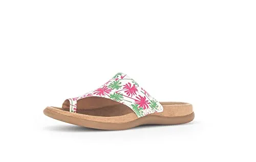 Gabor Damen Pantoletten - Bequeme Slipper für den Sommer - Modische Pantoletten aus hochwertigem Leder, ideal für den Freizeitbereich. Flexibles Design und angenehmer Tragekomfort machen diese Sommerschuhe zum perfekten Begleiter für warme Tage.