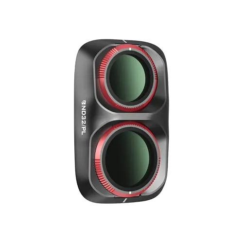 Freewell ND32/PL-Hybridfilter für DJI Osmo Pocket 4P/Xtra Muse 2 Pro – Schwarz