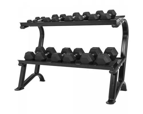 GORILLA SPORTS Hantel-Set Hexagon Kurzhanteln mit Ablage von Gorilla Sports