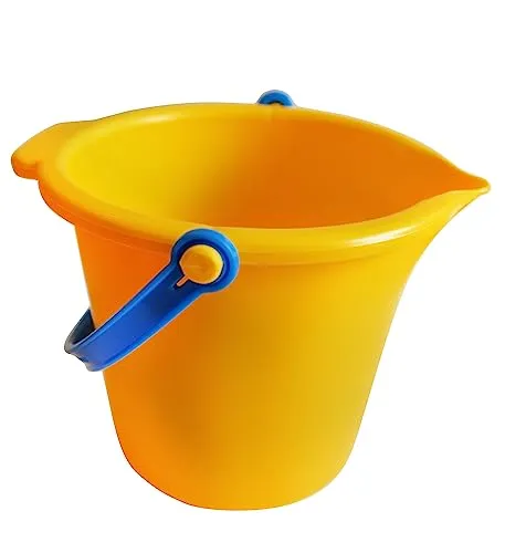 GOWI 550-72 Giesseimer ø18cm - Gelb, Sand- und Gartenspielzeug