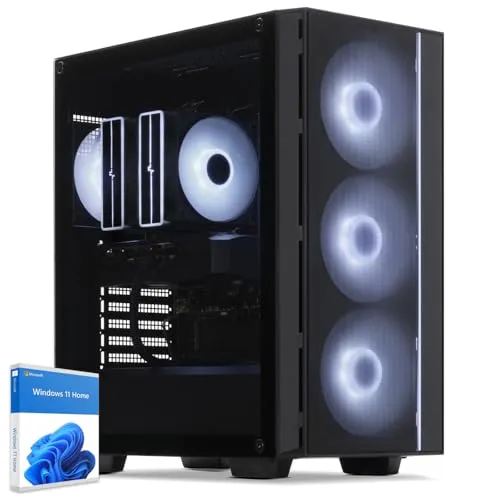 Sedatech Gaming PC • RTX 5060 Ti | i5-14400F | 32GB DDR5 | 2TB SSD M.2 | WLAN 6E | BT 5.3 | Win 11