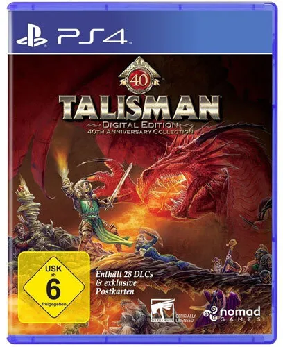 Talisman Digital Edition - 40th Anniversary Collection - PS4 / PlayStation 4 NEU