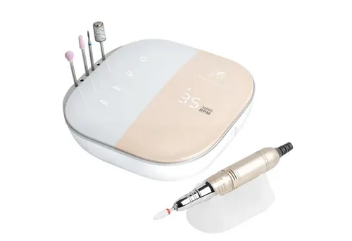 Lalano's Maniküre-Pediküre-Set X1000 - Maniküre- & Pediküre-Set mit Hochgeschwindigkeitsmotor (35.000 U/min) und HD LCD-Display für präzise Nagelpflege. Inklusive 5 Aluminium-Aufsätzen für vielseitige Anwendungen.