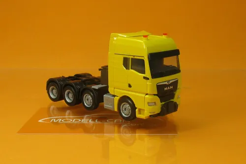 Herpa 313537 MAN TGX GX Schwerlast-ZGM gelb 1:87 - NEU Modell