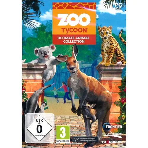 Zoo Tycoon Ultimate Animal Collection - PC Spiel - Spiele die ultimative Zoo Simulation! Erstelle deinen eigenen Zoo mit einer Vielzahl von Tieren und genieße die Freiheit, kreativ zu sein. Ideal für Familien und Kinder, USK ab 0 Jahren.