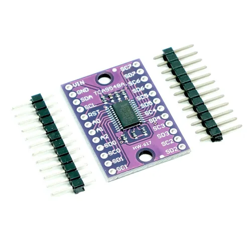 8-Kanal I2C Multiplexer TCA9548A, 3-5V, für z.B. Arduino, Raspberry Pi