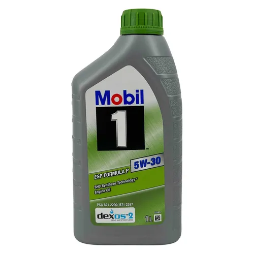 Motoröl Grün von Mobil