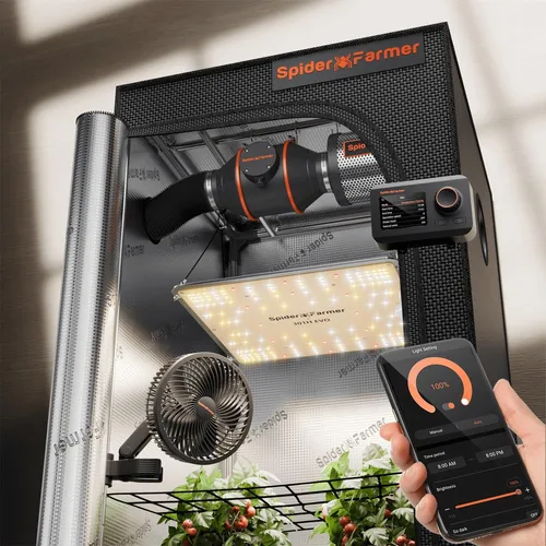Produktbild Spider Farmer Komplettset 70×70×160 cm SF1000 mit GGS-Controller