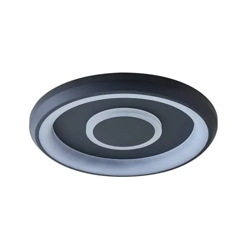 Lindby LED Deckenlampe Smart Home, dimmbar RGB Licht wechselbare Lichtfarbe CCT (2700-6500K) Tuya App Steuerung Wohnzimmerlampe Deckenleuchte