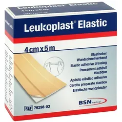 Leukoplast Elastic Pflaster 4cm x 5m Rolle