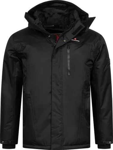 Höhenhorn Starsgard Herren Winterjacke Schwarz Gr. M - Funktionsjacke für jede Wetterlage: Die wasserdichte Starsgard Winterjacke schützt vor Schnee und Regen mit einer Wassersäule von 10.000mm und bietet gleichzeitig atmungsaktive Eigenschaften für maximalen Komfort.
