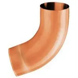 Grömo Kupfer Rohrbogen Cu 72° Ø100 Mit Einzug, 60100 von GROMO