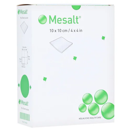 Mesalt Kompressen 10x10 cm