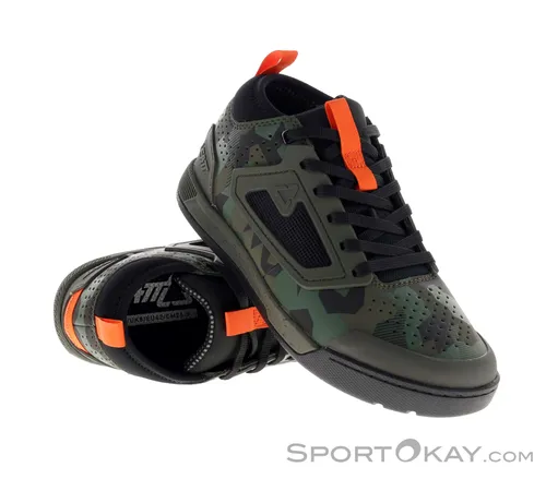 Leatt 3.0 Flat Shoe MTB Schuhe - Mehrfarbig - Größe 40 - Hochwertiger MTB-Schuh für Enduro- und Downhill-Fahrten. Mit RideGrip Pro Gummimischung für erstklassige Pedal-Performance und ausgezeichneten Halt bei jedem Wetter.
