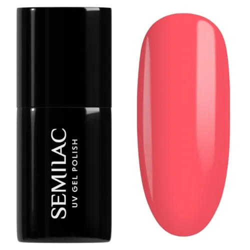 Semilac UV Colours UV Gel Polish Gel Nagellack 7 ml 006 Classic Coral