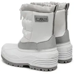 CMP Kids Hanki 3.0 Snow Boots bianco (A001) - Wasserdicht und Warm - Wanderschuhe für Kinder, ideal für Winteraktivitäten. Hoher Schnitt und warmes Kunstfell-Innenfutter sorgen für Schutz und Komfort bis -30°C.