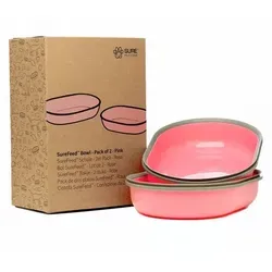SureFeed Schale 2er Set pink