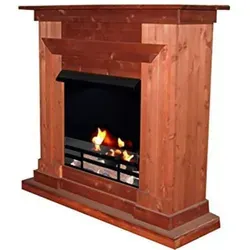 Kaminbau Mierzwa Echtfeuer-Dekokamin Berlin Premium (Brenngel & Bio-Ethanol Kamin Premium), Farbwahl, Sicherheitsglas Wahl, Gelkamin, Ethanolkamin