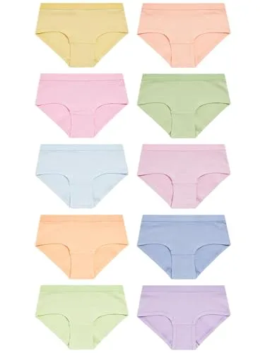 NEXT Mädchen Hüftslips, 10er-Pack Multi Pastell 158-164