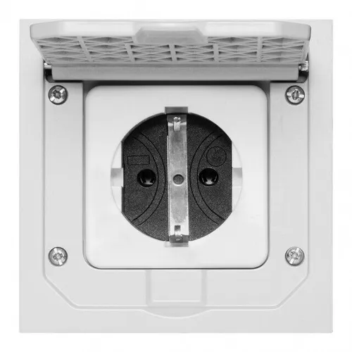 Siemens 5UB4650 DELTA SCHUKO-Steckdose mit Klappdeckel von Siemens