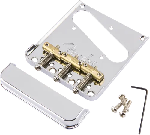 FENDER 3-Saddle American Pro Telecaster® Bridge Assembly, Chrome