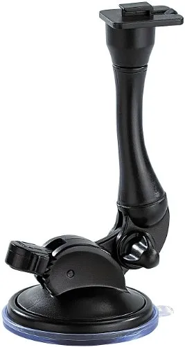 NavGear Zubehör zu Autohalterung Navi: Kfz-Navi-Halterung mit Saugnapf & Kippgelenk (Kfz-Halterungen für, Halter für, Auto)
