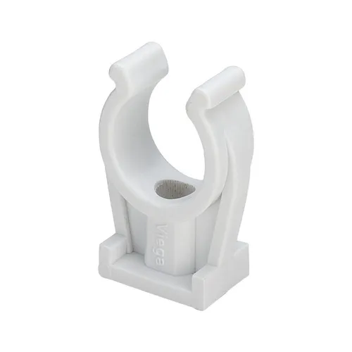 Viega Rohr-Clip einfach 94826C1 für d. 22mm, Kunststoff, Weiß 100216
