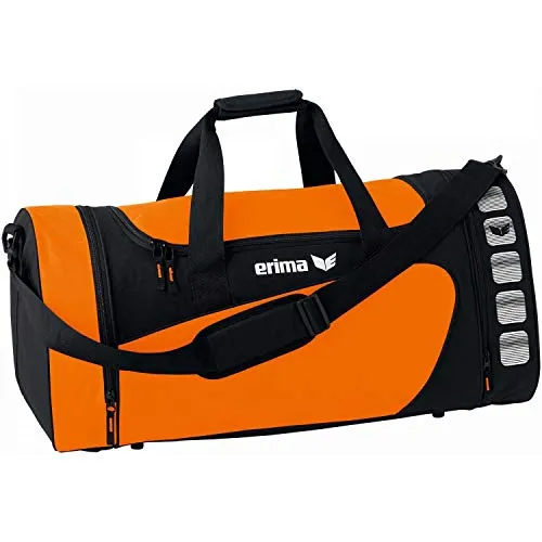 erima Sporttasche S, 28 Liter, orange/schwarz in orange von ERIMA