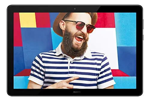 Huawei MediaPad T5 LTE 2GB 16GB - Schwarz - Tablet mit 10,1 Zoll Full HD Display (1920x1200), edlem Metallgehäuse und langer Akkulaufzeit. Ideal für Multimedia und unterwegs.