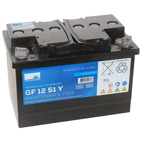 Sonnenschein Antriebsbatterie GF 12 051 YG1 Dryfit 12V 51Ah Traktion