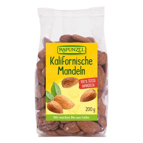 Rapunzel Mandeln, Californien, 1er Pack (1 x 200 g) - Bio