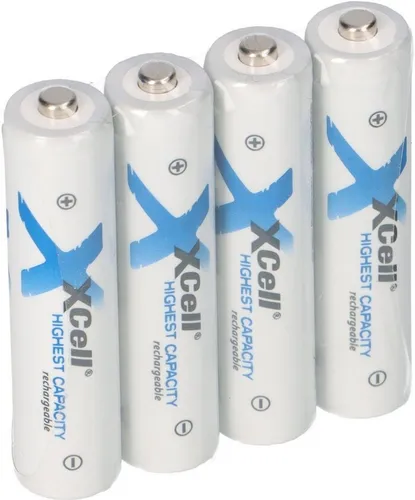 XCell 4x XCell Micro AAA Akku Ni-MH 1,2V 1150mAh Akku