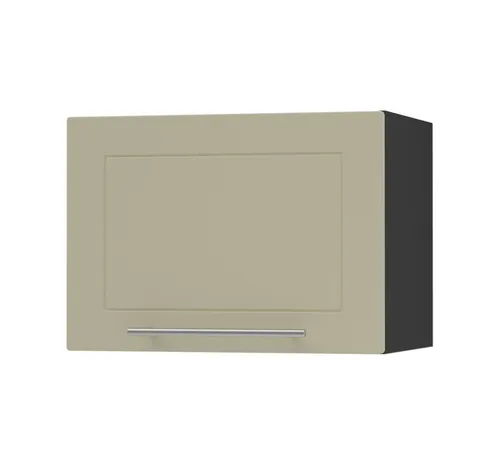 Feldmann-Wohnen Küchenhängeschrank in Creme und Schwarz