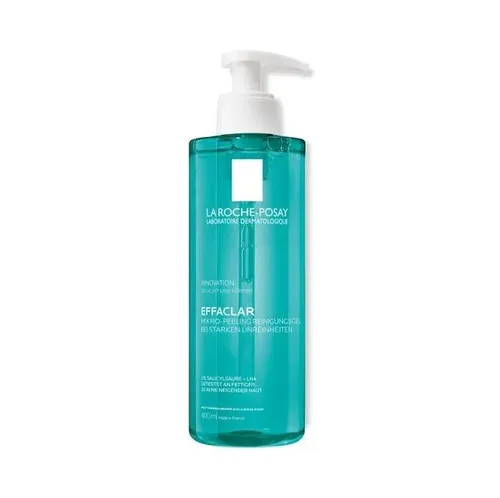 La Roche-Posay Effaclar Reinigendes Peeling-Gel 400 ml - Effaclar Peeling-Gel für fettige Haut, 400 ml. Entfernt sanft Unreinheiten und abgestorbene Hautzellen, sorgt für ein klares Hautbild und verfeinert die Poren.