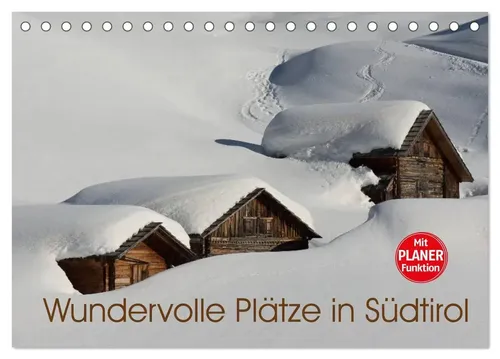 Georg Niederkofler | Wundervolle Plätze in Südtirol (Tischkalender 2026 DIN...