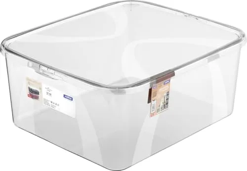ROTHO Lona Aufbewahrungsbox 19 l transparent