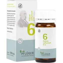 Biochemie Pflüger 6 Kalium Sulfur D6 Tabletten