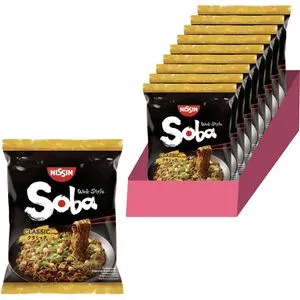 Nissin Fertiggericht Soba, Classic, je 109g, 9 Stück von Nissin
