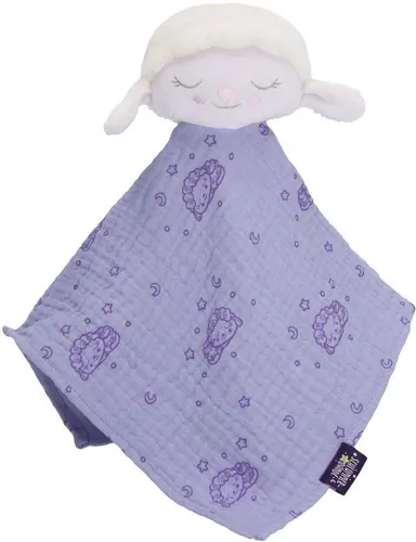 Sterntaler® Kuscheltuch Schlummerschaf - Stilltücher aus weichem Flauschstoff und Musselin, perfekt für Geborgenheit und Trost für Ihr Baby.