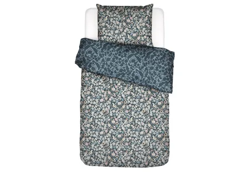 Essenza Bettwäsche Aleste, 3-teiliges Satin-Set mit floralem Muster - Bettwäsche-Set aus 100% Bio-Baumwolle mit elegantem Aleste-Print, atmungsaktiv und GOTS-zertifiziert für nachhaltigen Schlafkomfort.