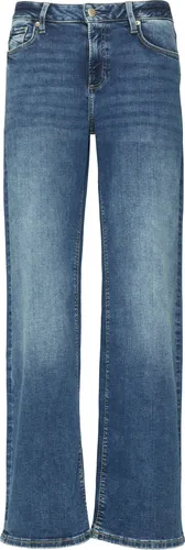 QS Damen Catie Wide Leg Jeans in Blau, 38W/30L EU - Damen-Jeanshosen mit weitem Bein für einen lässigen Look und optimalen Tragekomfort.