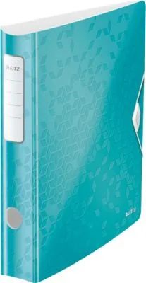 LEITZ Aktenordner Active Wow 180 Grad 6cm eisblau von Leitz