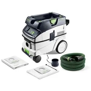 Festool Absaugmobil CTM 26 EI AC - Nass-/Trockensauger mit AUTOCLEAN-Funktion für automatische Filterabreinigung, ideal für konstante Saugleistung und effizientes Arbeiten.