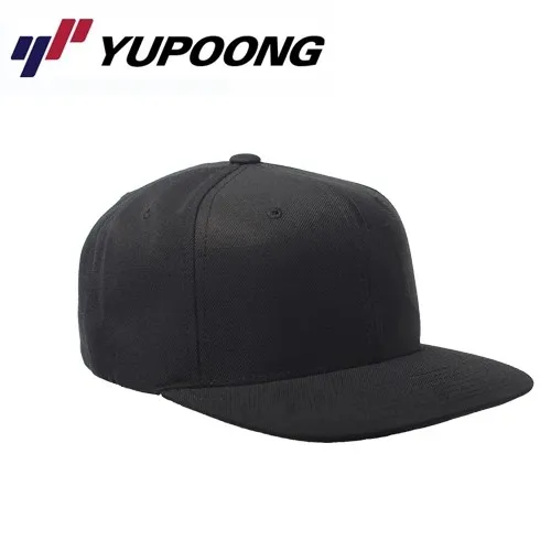 Yupoong Classic Unicolor Snapback Cap Kindergröße Youth Schwarz Schwarz