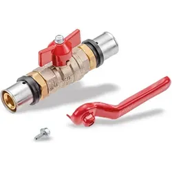 Pipetec Press-Kugelhahn 20x2 PFKU20 (Heizung) TH+U Profil, Presskugelhahn 20 x 2