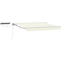 vidaXL Elektrische Markise Creme 2,5 x 2 m – Stilvoller Sonnenschutz - Die elektrische Markise ist die ideale Lösung für stilvollen Schatten im Freien. Robuste Materialien und ein modernes Design machen sie perfekt für Gärten und Terrassen. Genießen Sie Flexibilität und Komfort bei jeder Gelegenheit!