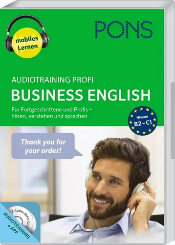 Hörspiel-CD PONS Audiotraining Profi Business English, Audio-CDs