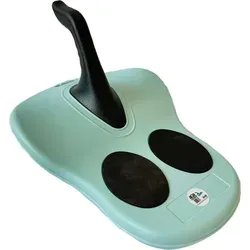 Aga Kinder Schlitten DS490 Blau, Stabile Bob-Kinderschlitten aus Kunststoff, stabiler Griff, schöne und hochwertige Schneeschlitten, Bobs für Kinder - Blau